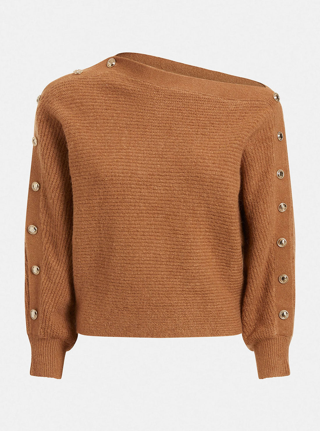 Brown Megan Knit Top Brown Megan Knit Top