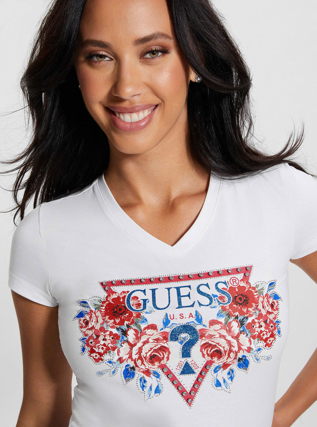 White Rose Triangle Logo T-Shirt White Rose Triangle Logo T-Shirt