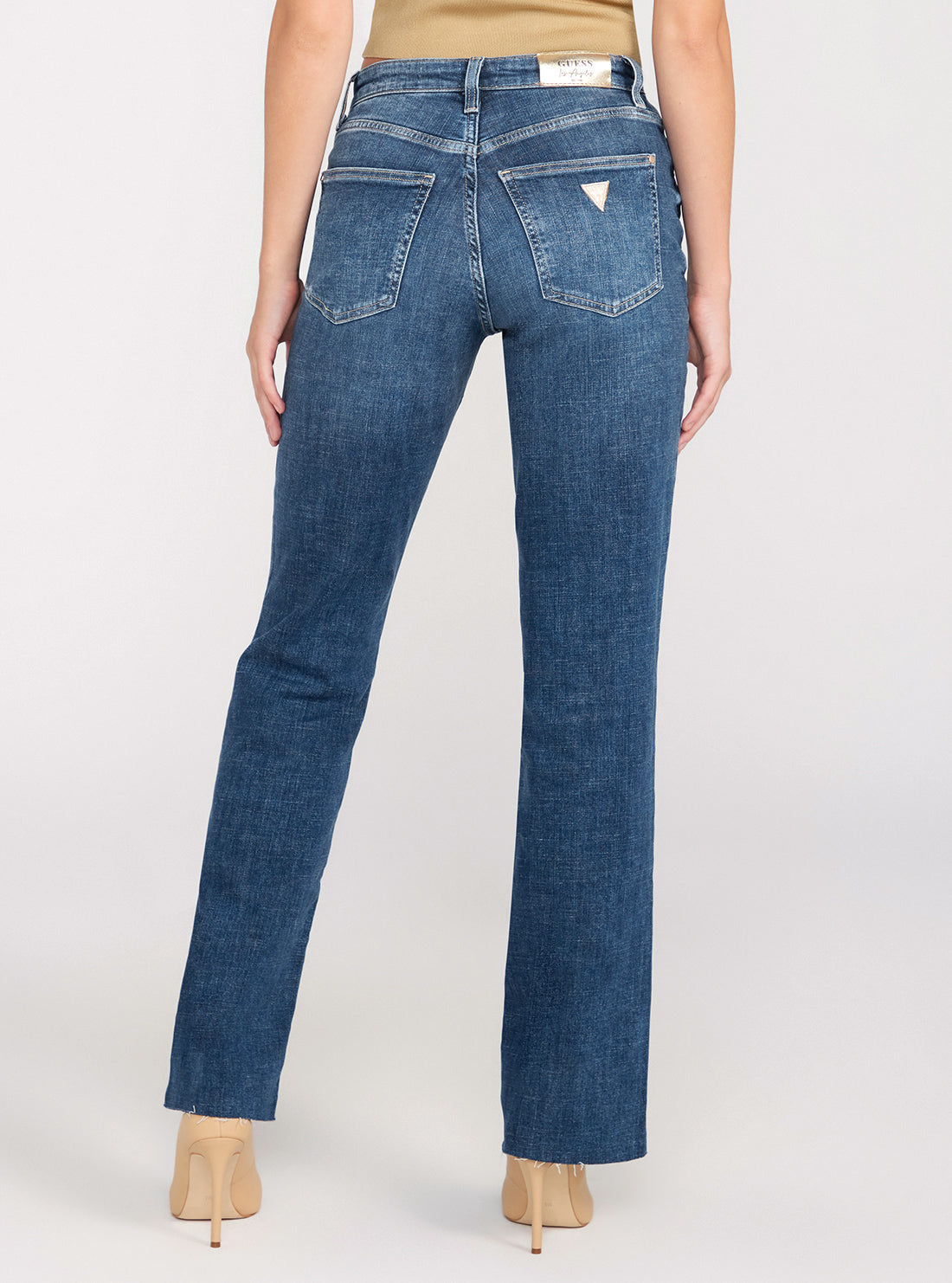 Mid-Rise Straight Leg 80s Denim Jeans In Etosha Wash Mid-Rise Straight Leg 80s Denim Jeans In Etosha Wash