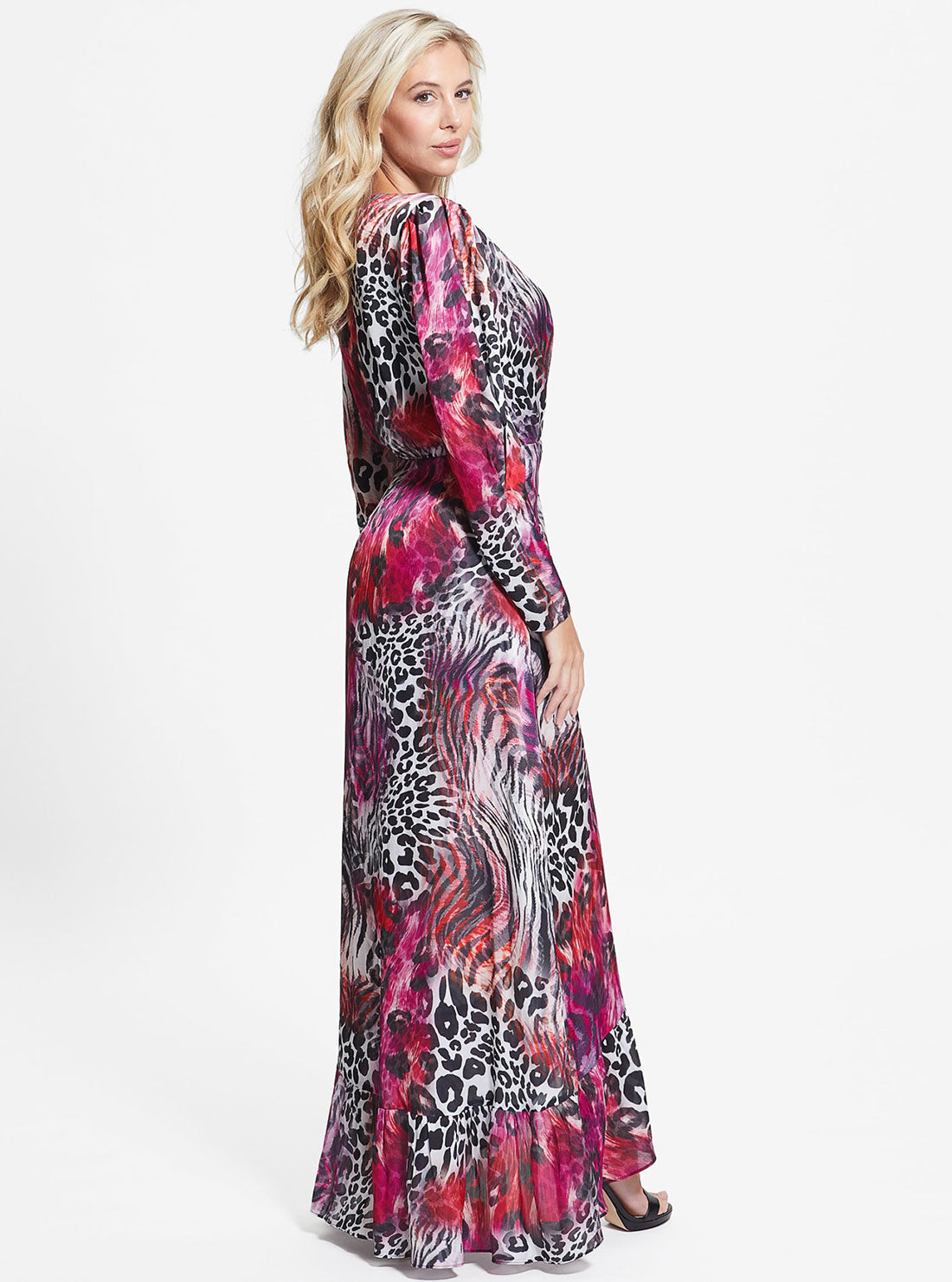 Eco Wildcard Print Luana Maxi Dress Eco Wildcard Print Luana Maxi Dress
