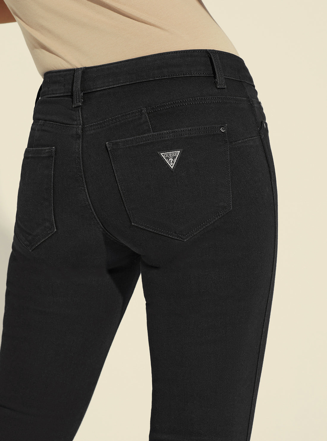 High-Rise 1981 Skinny Leg Denim Jeans In Carrie Black Wash High-Rise 1981 Skinny Leg Denim Jeans In Carrie Black Wash