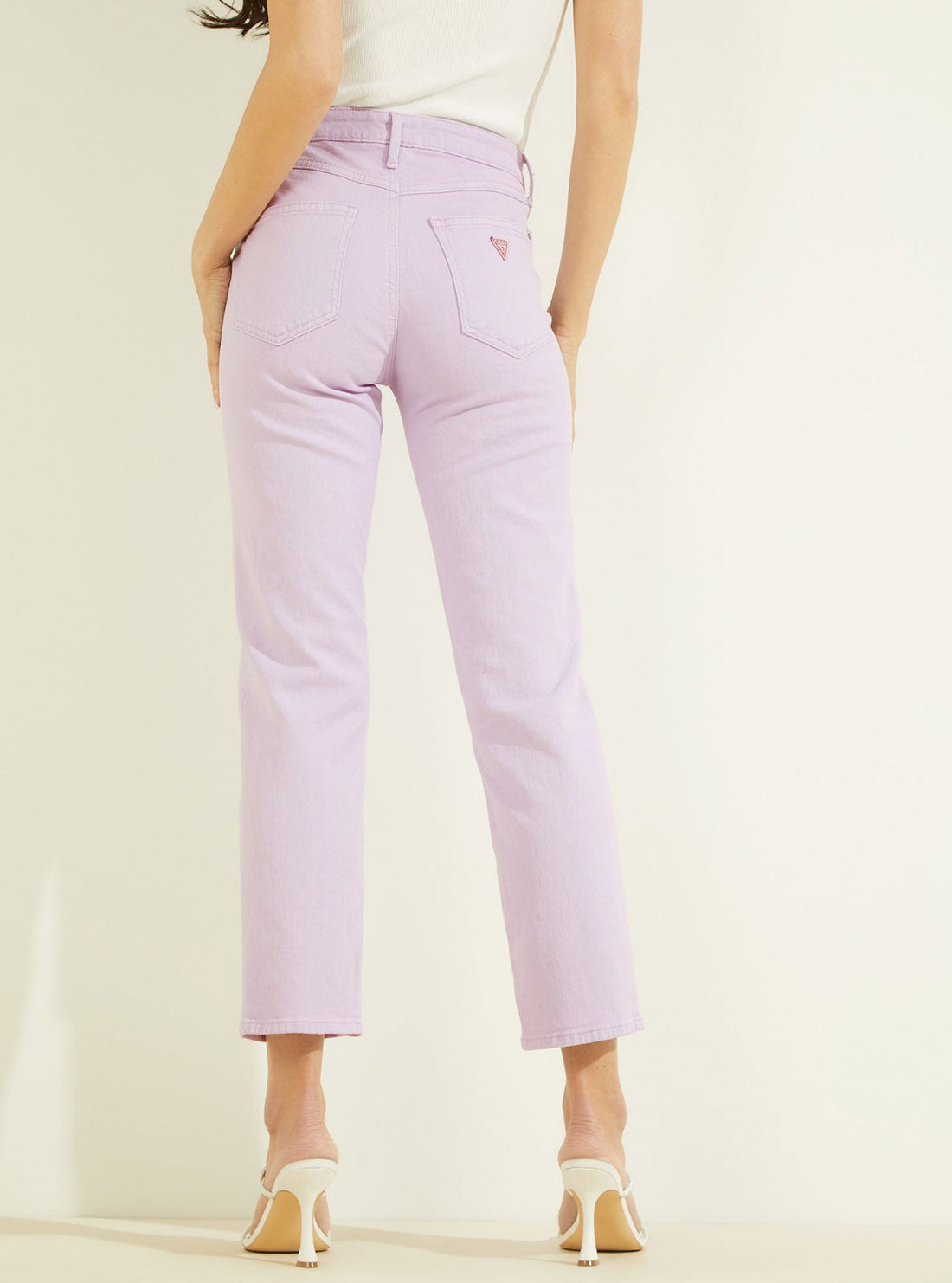 High-Rise 1981 Ankle Straight Leg Denim Jeans in Lavender Haze Wash High-Rise 1981 Ankle Straight Leg Denim Jeans in Lavender Haze Wash
