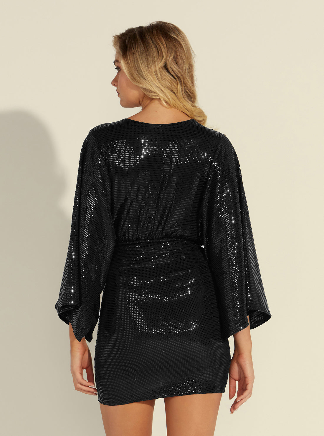 Eco Black Tiana Reversible Mini Dress Eco Black Tiana Reversible Mini Dress