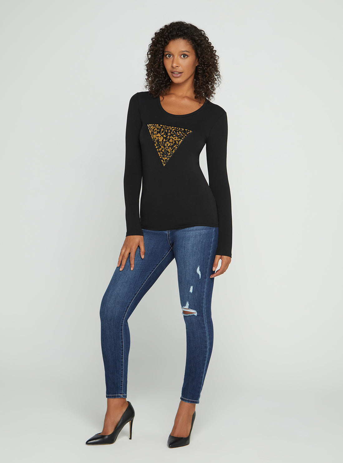 Eco Black Lidia Logo T-Shirt Eco Black Lidia Logo T-Shirt