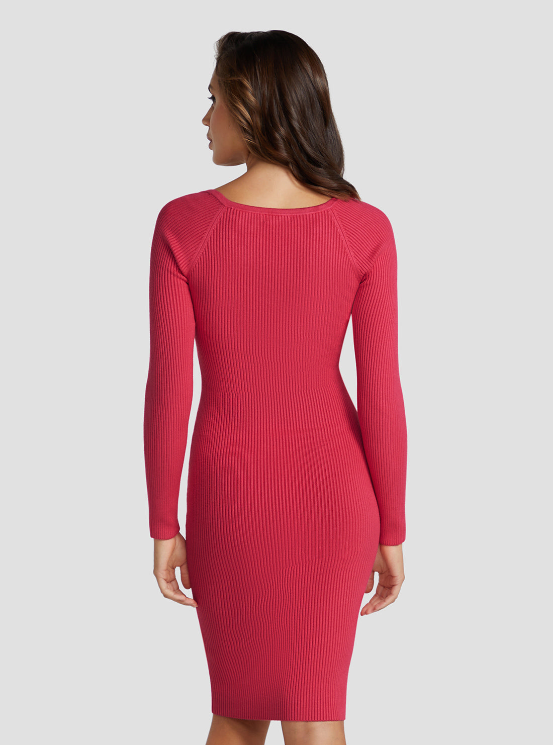 Eco Pink Margot Knit Midi Dress Eco Pink Margot Knit Midi Dress