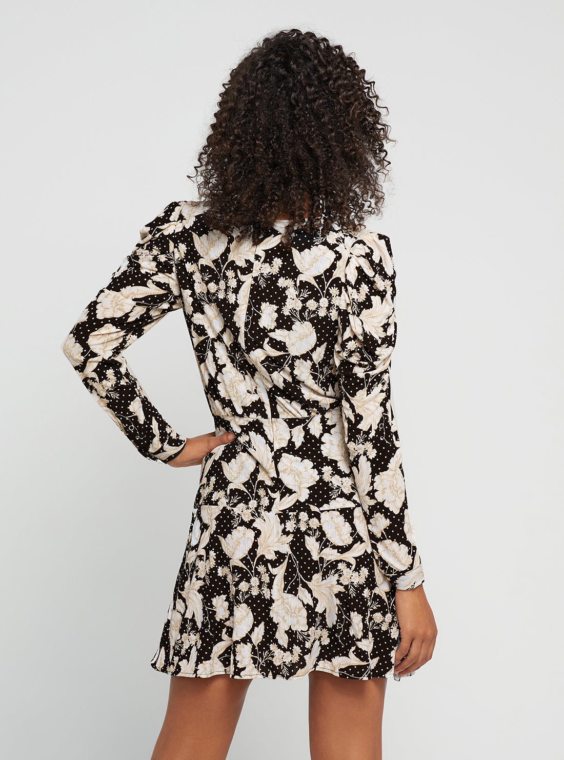 Soiree Floral Print Bernadette Mini Dress Soiree Floral Print Bernadette Mini Dress