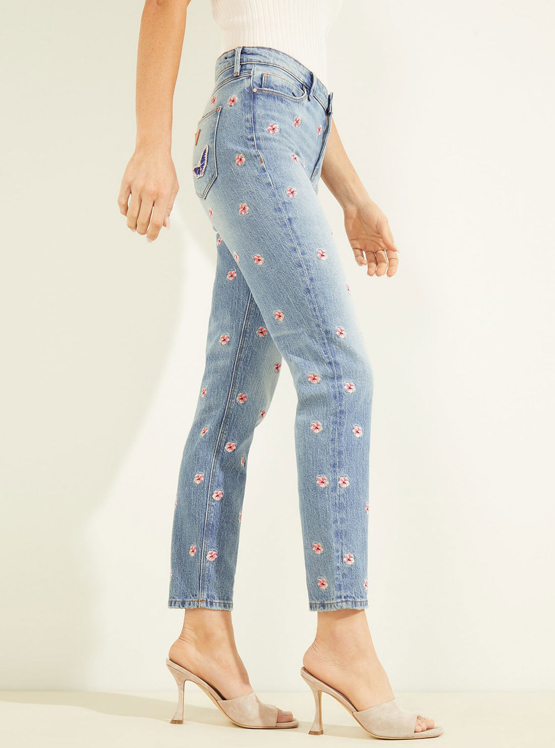 High-Rise 1981 Skinny Denim Jeans In Butterfly Wash High-Rise 1981 Skinny Denim Jeans In Butterfly Wash