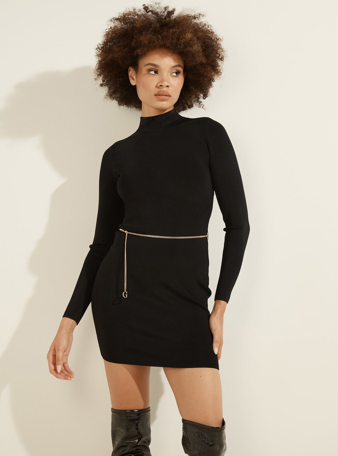 Black Mariah Open Back Mirage Mini Dress Black Mariah Open Back Mirage Mini Dress