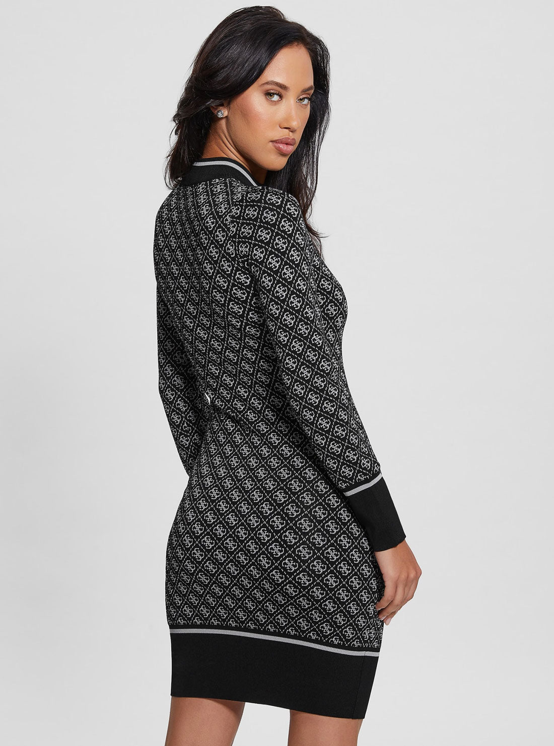 Black Lise Logo Mini Dress Black Lise Logo Mini Dress