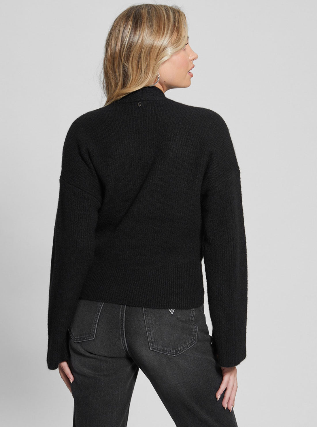 Eco Black Kimono Nora Knit Top Eco Black Kimono Nora Knit Top