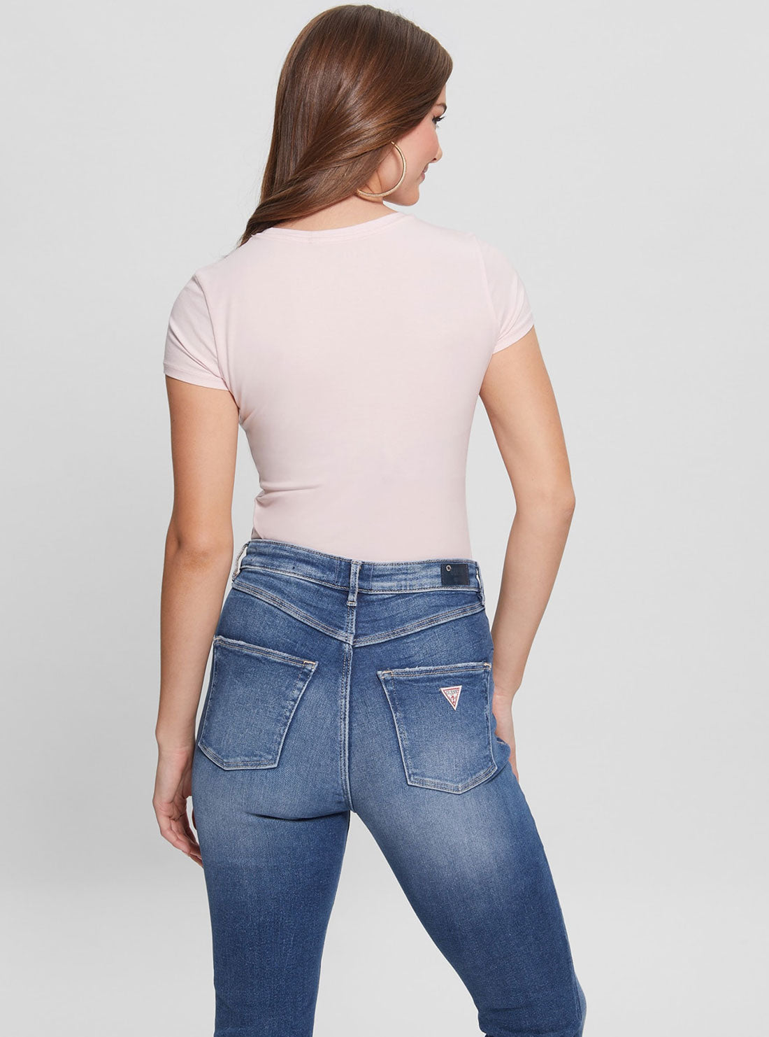 Eco Pink Crystal Logo T-Shirt Eco Pink Crystal Logo T-Shirt