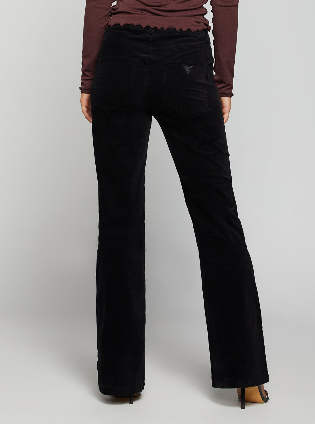 Mid-Rise Sexy Boot Denim Jeans In Jet Black Wash Mid-Rise Sexy Boot Denim Jeans In Jet Black Wash
