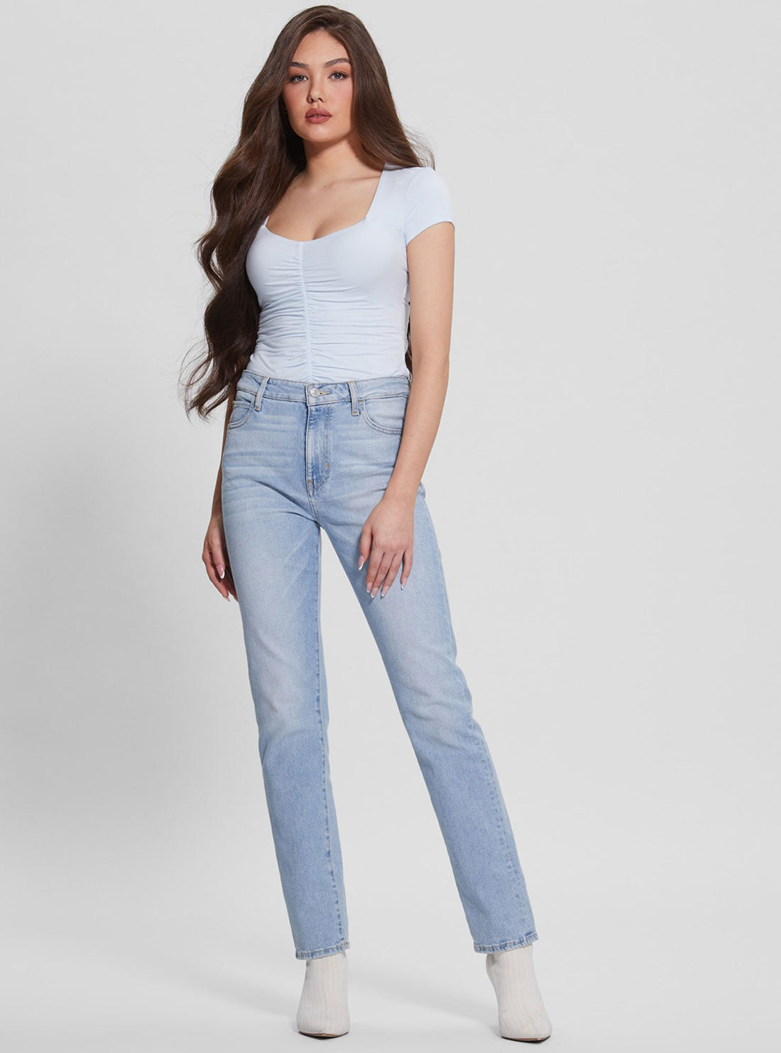 Eco Fresh Air Reyla Shirred Top Eco Fresh Air Reyla Shirred Top