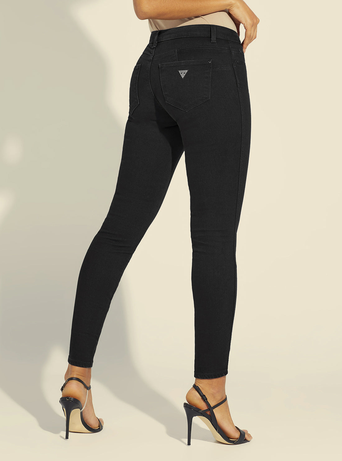 High-Rise 1981 Skinny Leg Denim Jeans In Carrie Black Wash High-Rise 1981 Skinny Leg Denim Jeans In Carrie Black Wash