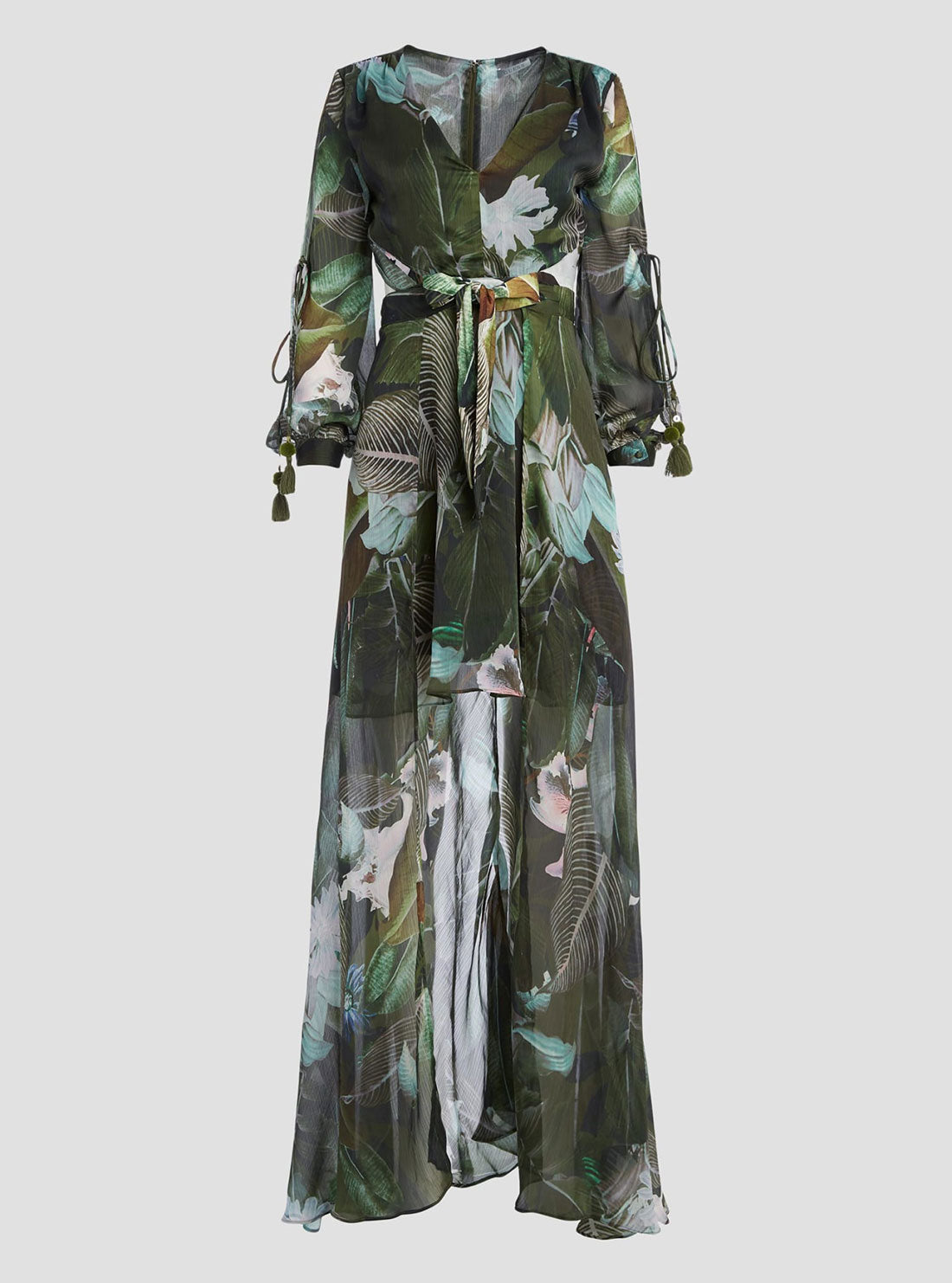 Eco Moonlit Tropic Garden Farrah Maxi Dress Eco Moonlit Tropic Garden Farrah Maxi Dress