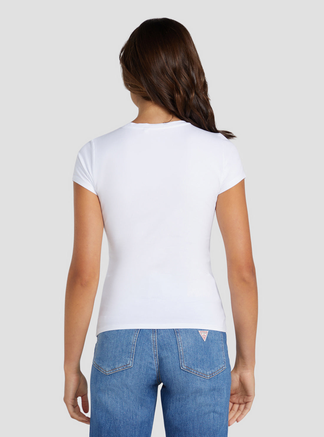 Eco White Crystal Logo T-Shirt Eco White Crystal Logo T-Shirt