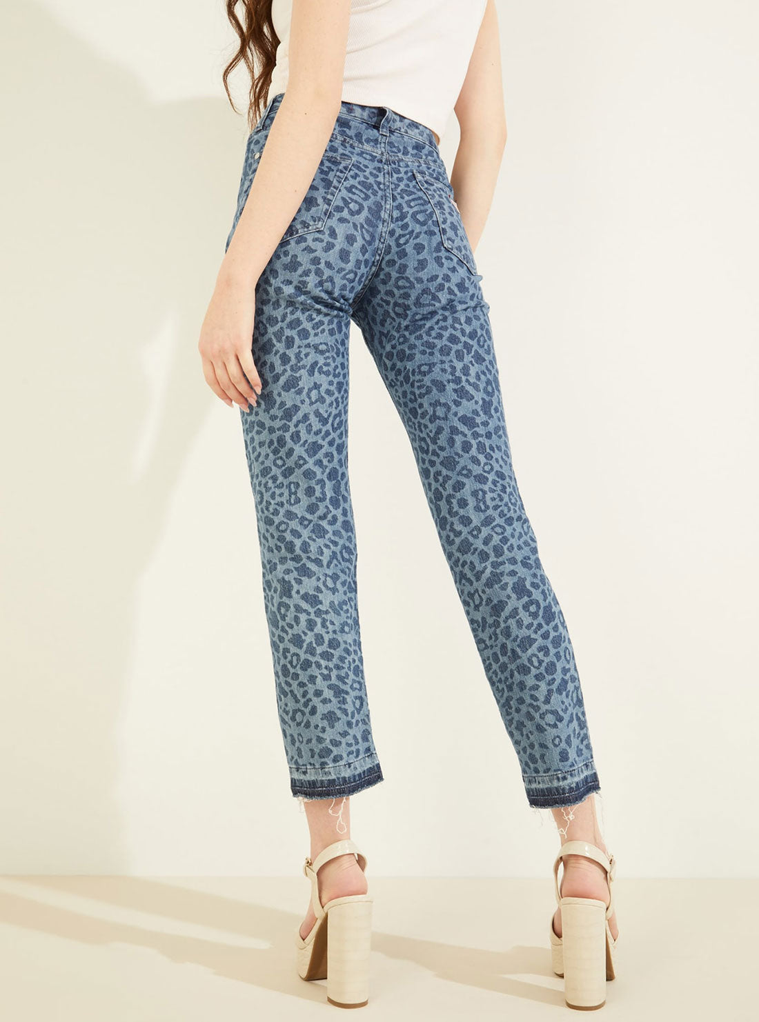 High-Rise Slim Fit Girly Denim Jeans In Leo Jade Wash High-Rise Slim Fit Girly Denim Jeans In Leo Jade Wash