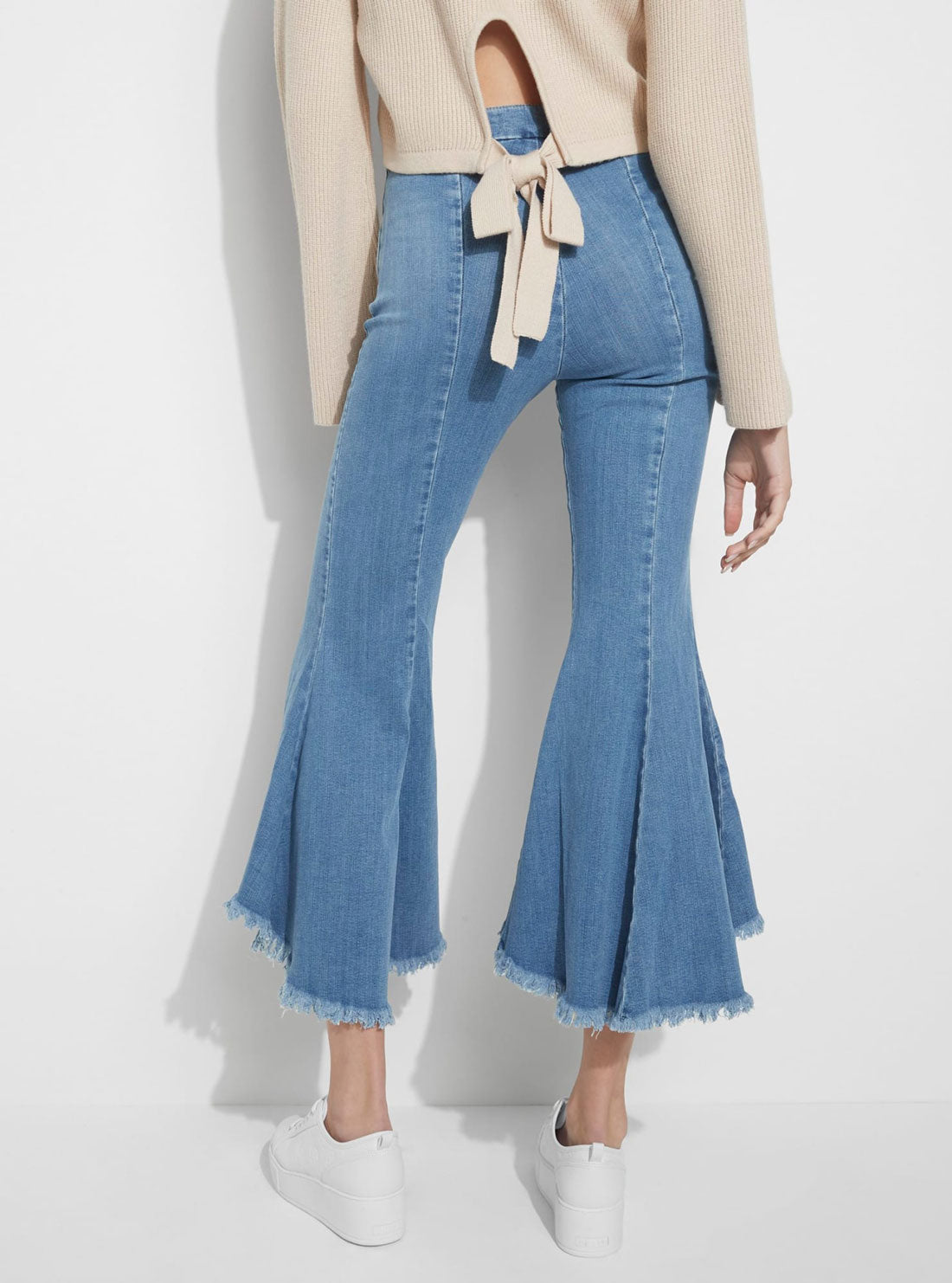 High-Rise Flare Denim Jeans in Sophia Wash High-Rise Flare Denim Jeans in Sophia Wash
