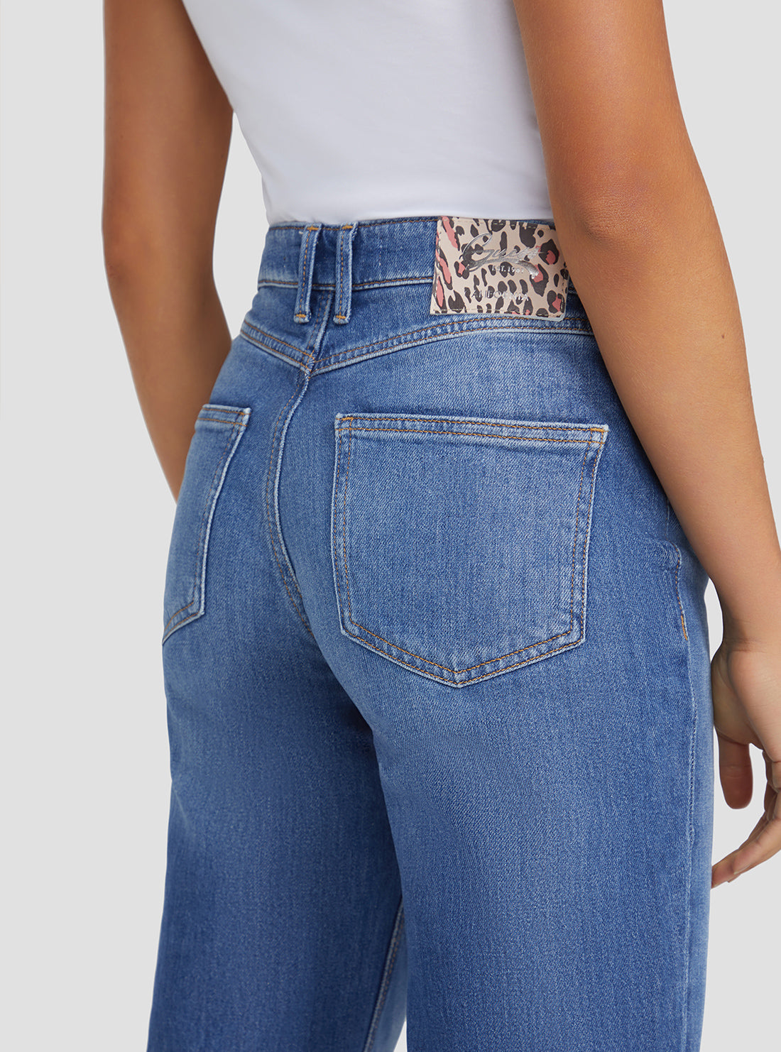 Eco High-Rise 1981 Straight Denim Jeans In Focus Wash Eco High-Rise 1981 Straight Denim Jeans In Focus Wash