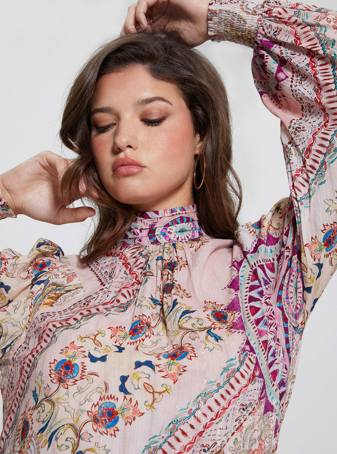 Blush Floral Monique Top Blush Floral Monique Top