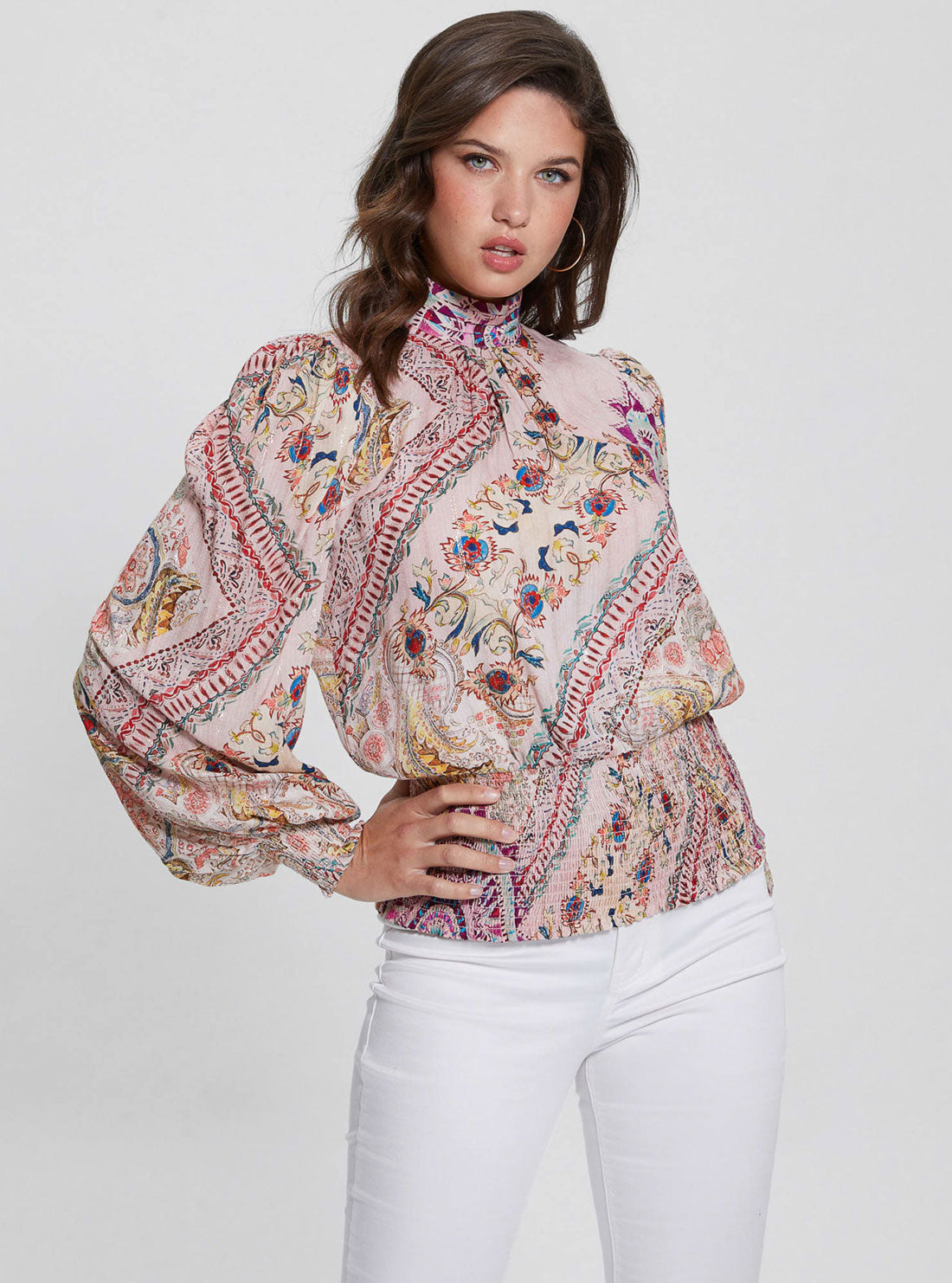 Blush Floral Monique Top Blush Floral Monique Top