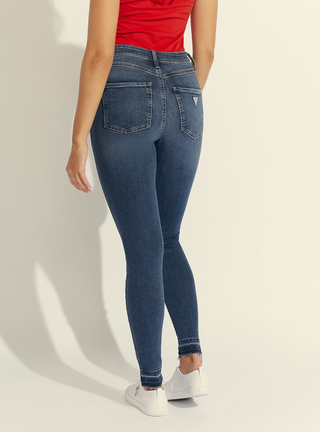 Eco 1981 High-Rise Cropped Skinny Denim Jeans in Varick Wash Eco 1981 High-Rise Cropped Skinny Denim Jeans in Varick Wash