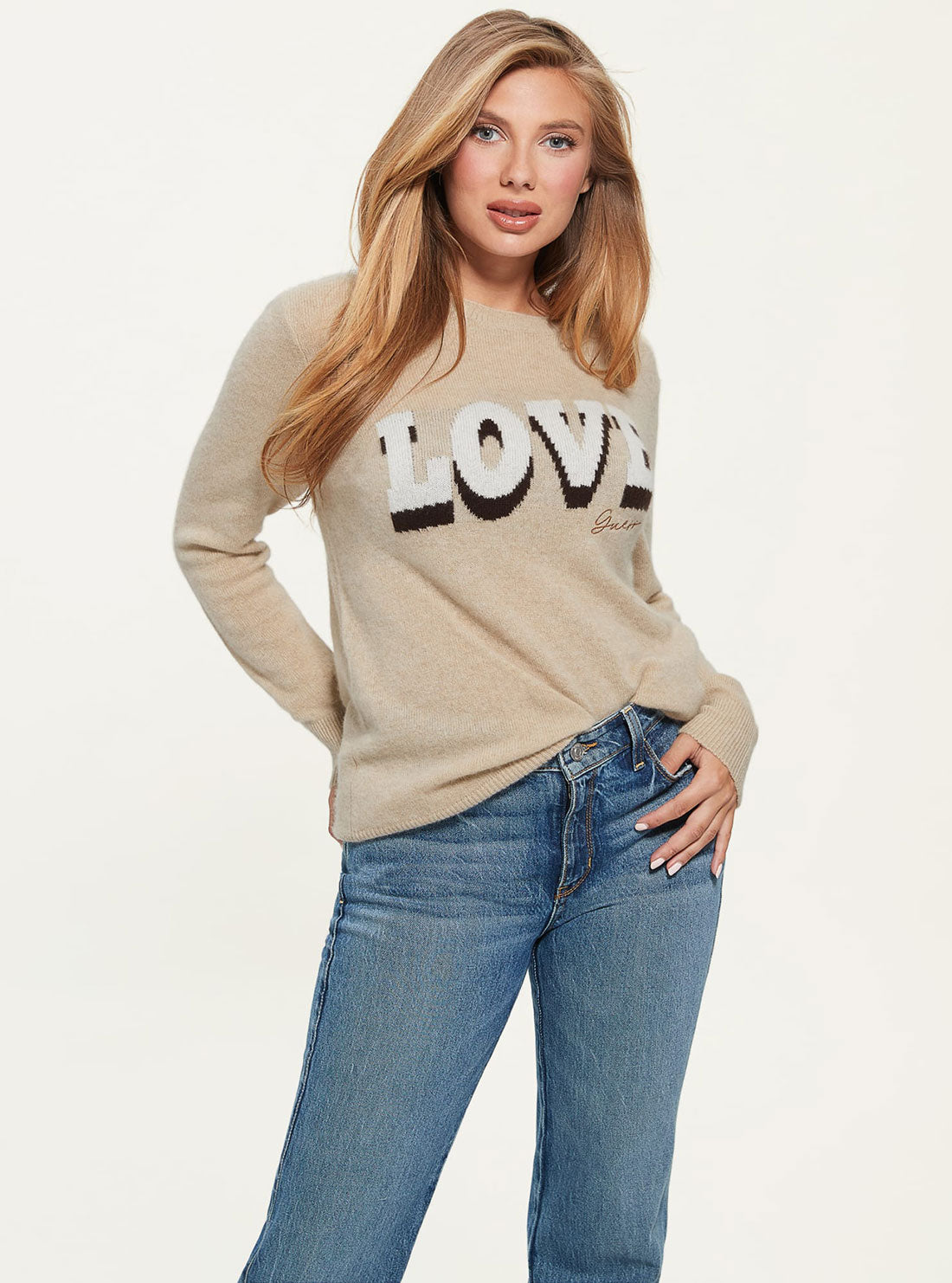 Eco Beige Juliette Knit Top Eco Beige Juliette Knit Top