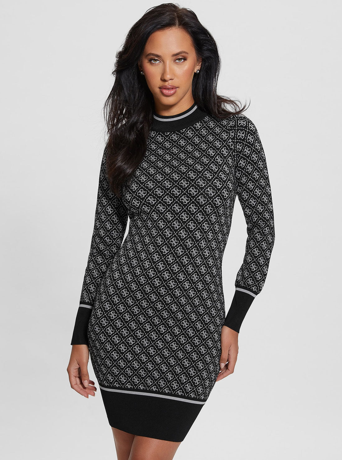 Black Lise Logo Mini Dress Black Lise Logo Mini Dress