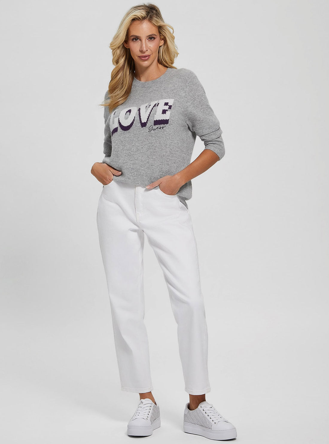 Eco Grey Juliette Knit Top Eco Grey Juliette Knit Top
