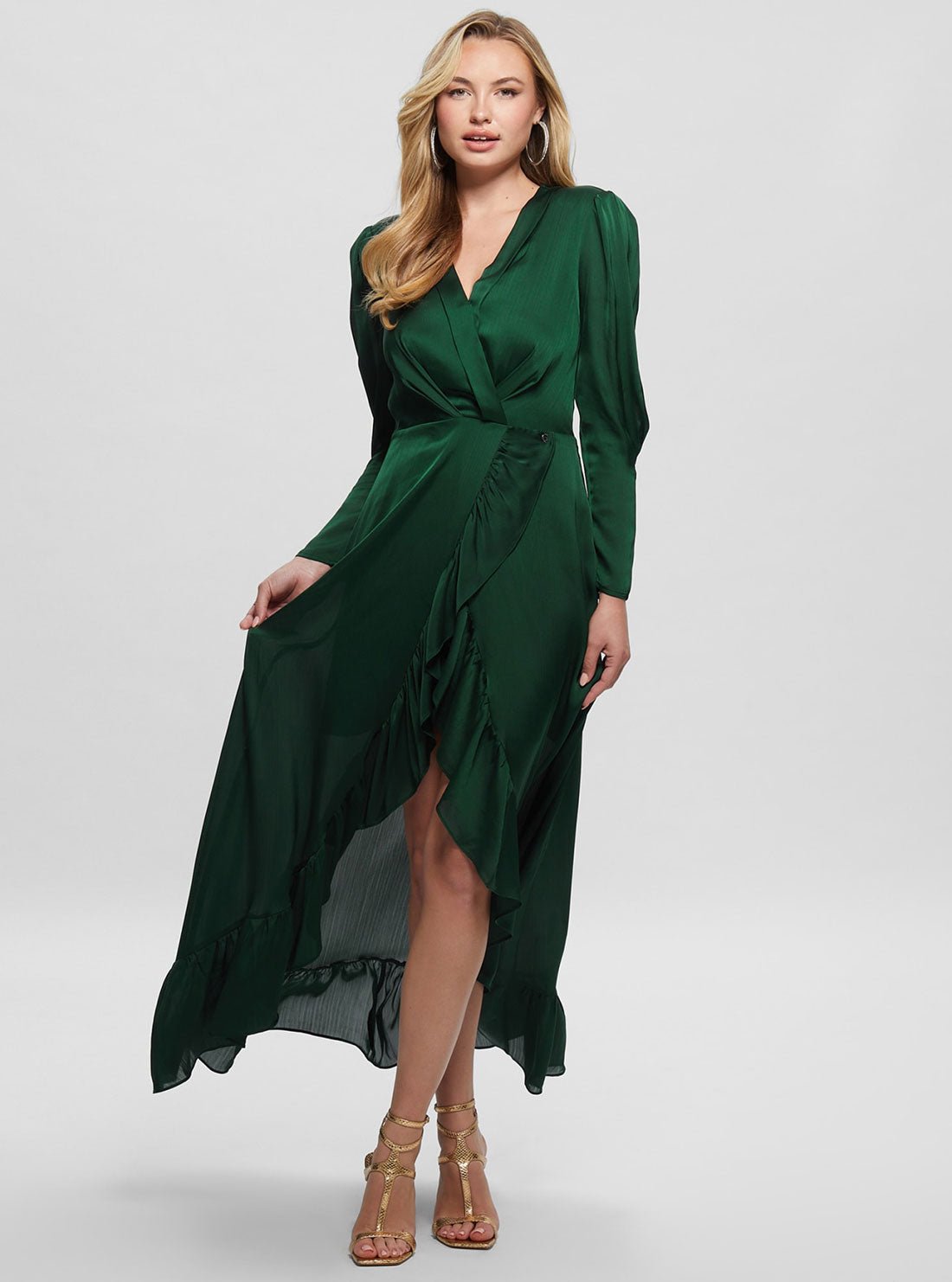 Green Luana Maxi Dress Green Luana Maxi Dress