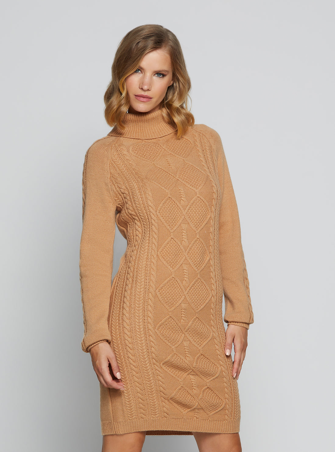 Eco Tan Elisabeth Knit Mini Dress Eco Tan Elisabeth Knit Mini Dress