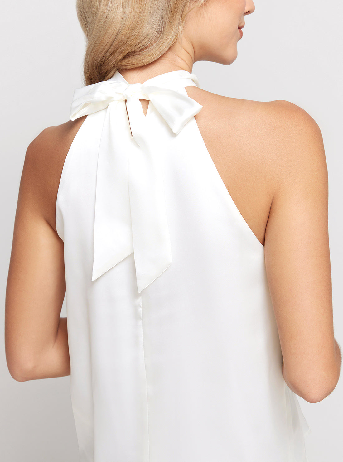 Marciano White Erika Halter Neck Top Marciano White Erika Halter Neck Top
