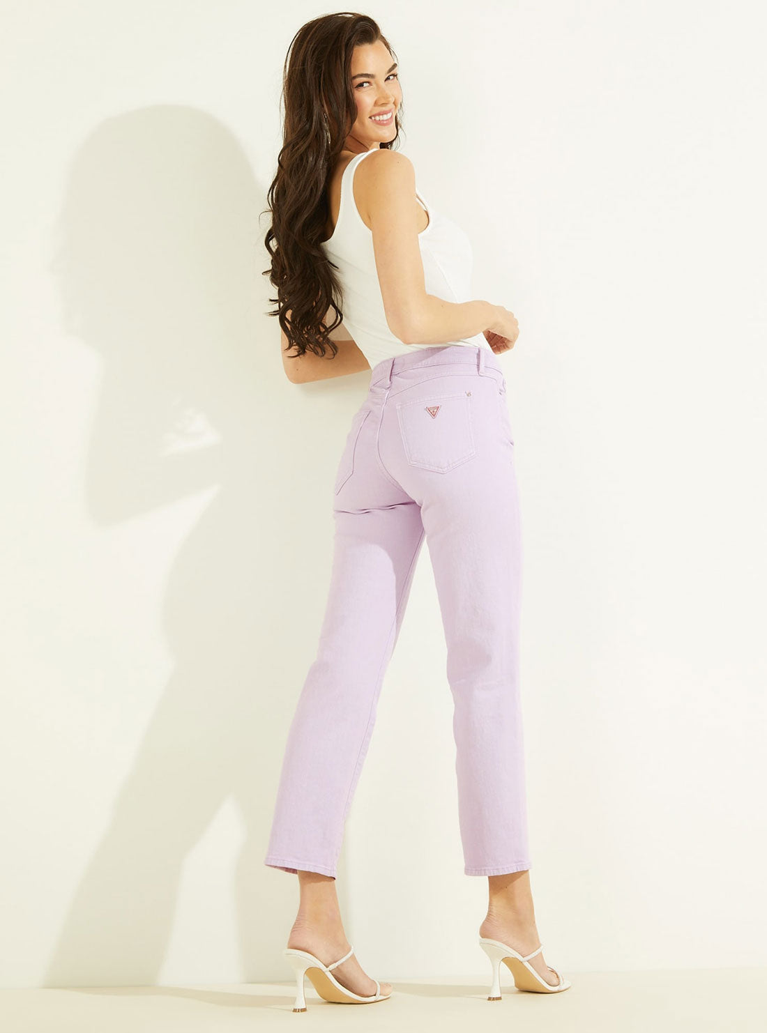 High-Rise 1981 Ankle Straight Leg Denim Jeans in Lavender Haze Wash High-Rise 1981 Ankle Straight Leg Denim Jeans in Lavender Haze Wash
