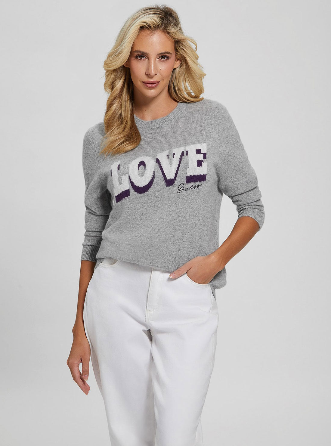Eco Grey Juliette Knit Top Eco Grey Juliette Knit Top