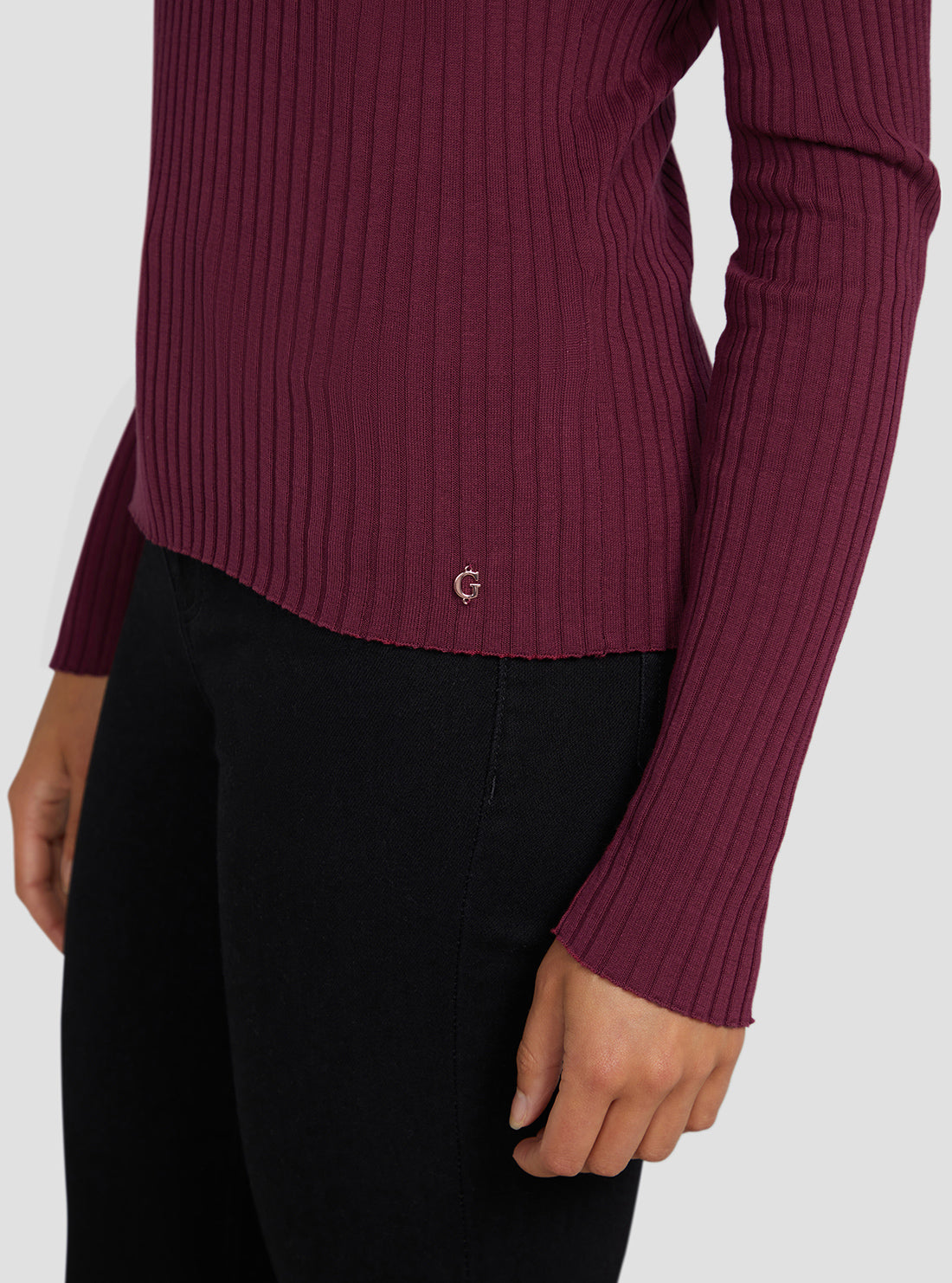 Eco Pink Marion Knit Top Eco Pink Marion Knit Top