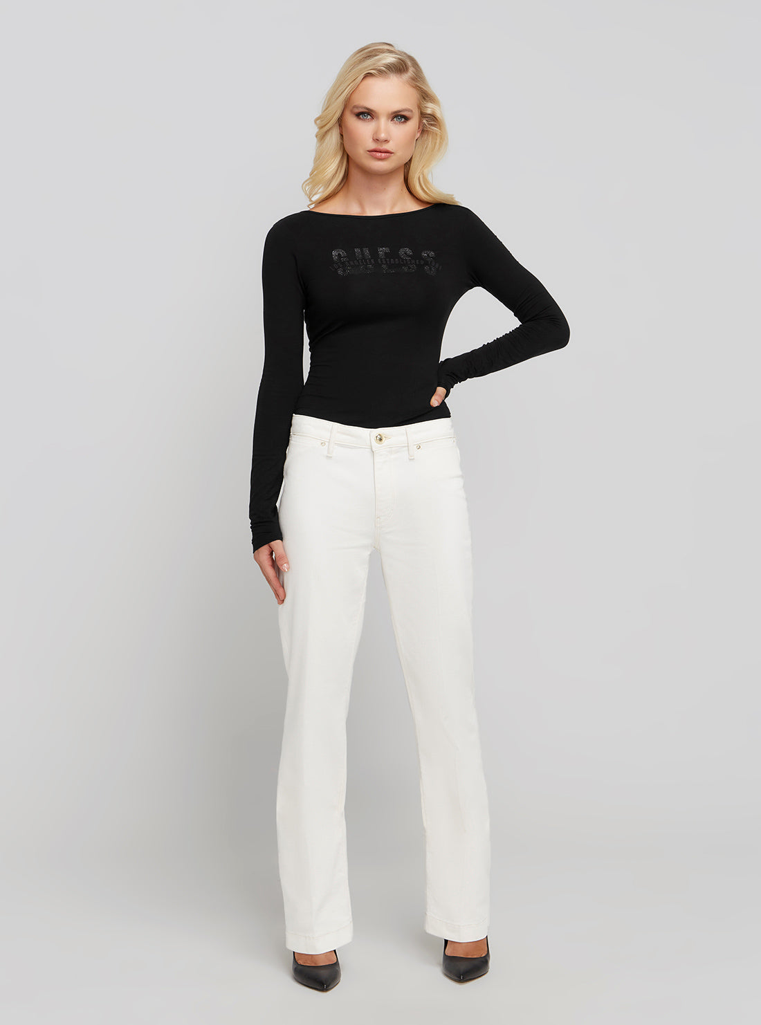 Mid-Rise Sexy Straight Marina Denim Jeans In Passionates Clean Wash Mid-Rise Sexy Straight Marina Denim Jeans In Passionates Clean Wash