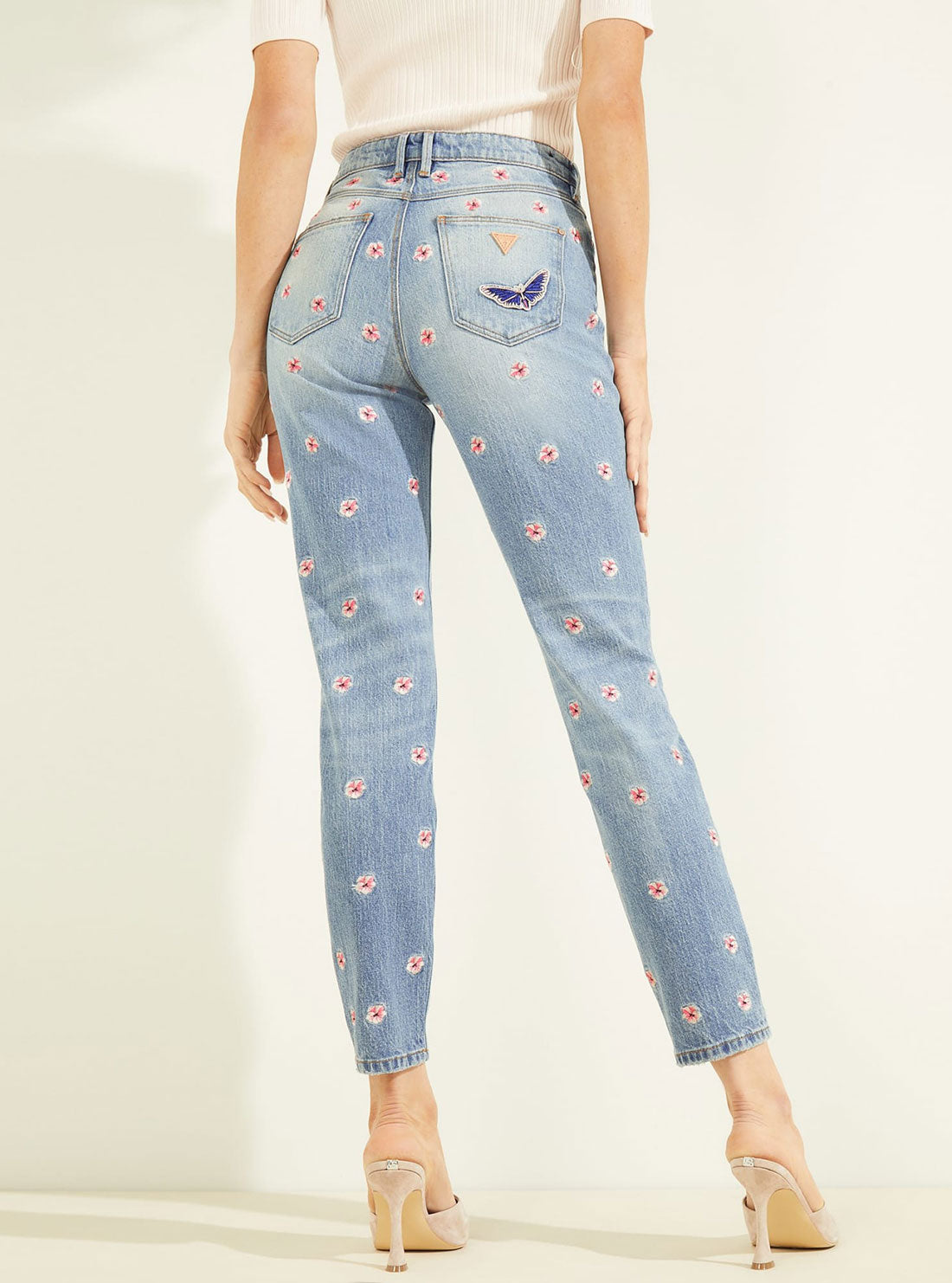 High-Rise 1981 Skinny Denim Jeans In Butterfly Wash High-Rise 1981 Skinny Denim Jeans In Butterfly Wash