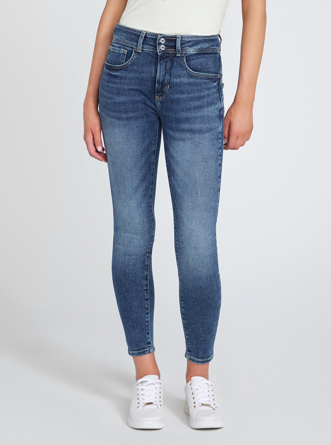High-Rise Shape Up Denim Jeans in Biosphere Wash High-Rise Shape Up Denim Jeans in Biosphere Wash