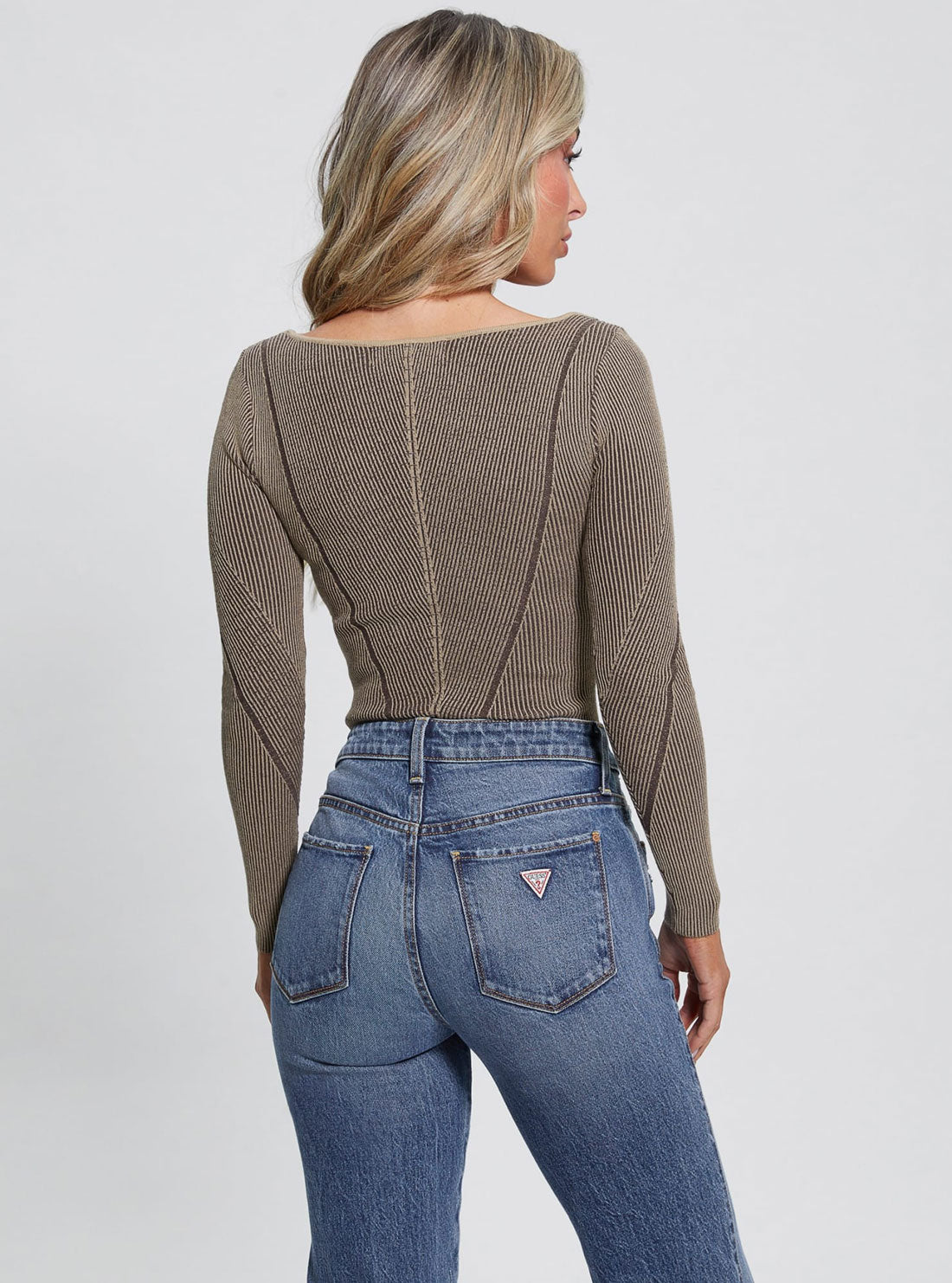 Eco Brown Blandine Knit Top Eco Brown Blandine Knit Top