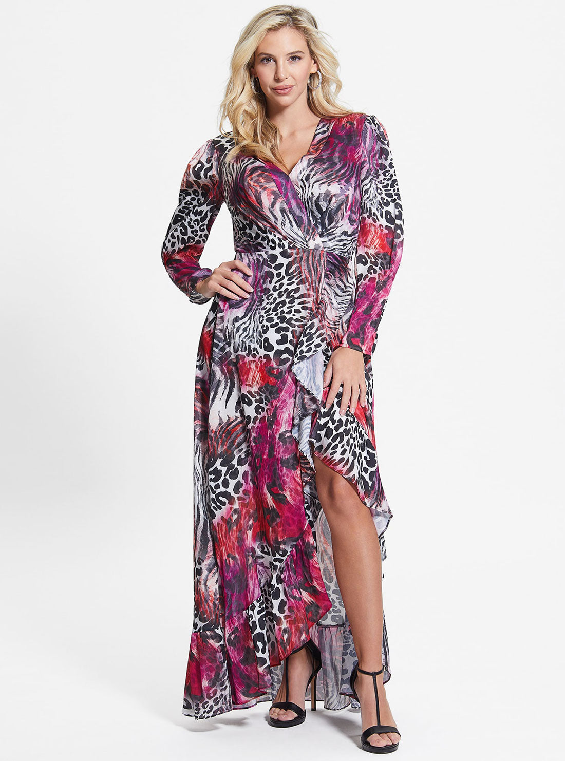 Eco Wildcard Print Luana Maxi Dress Eco Wildcard Print Luana Maxi Dress